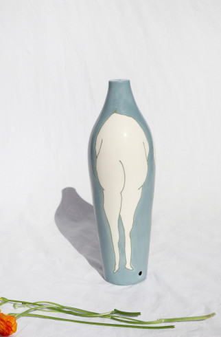 Лампа с абажуром Blue Women , Мультицвет, арт. 5600844311758 купить в интернет-магазине