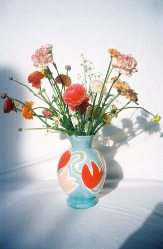Ваза Blue Tulip , Мультицвет, арт. 5600844311185 купить в интернет-магазине