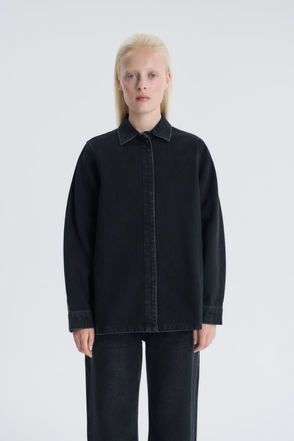Рубашка Edith , черный, арт. FR26AW1SH000W310BL купить в интернет-магазине