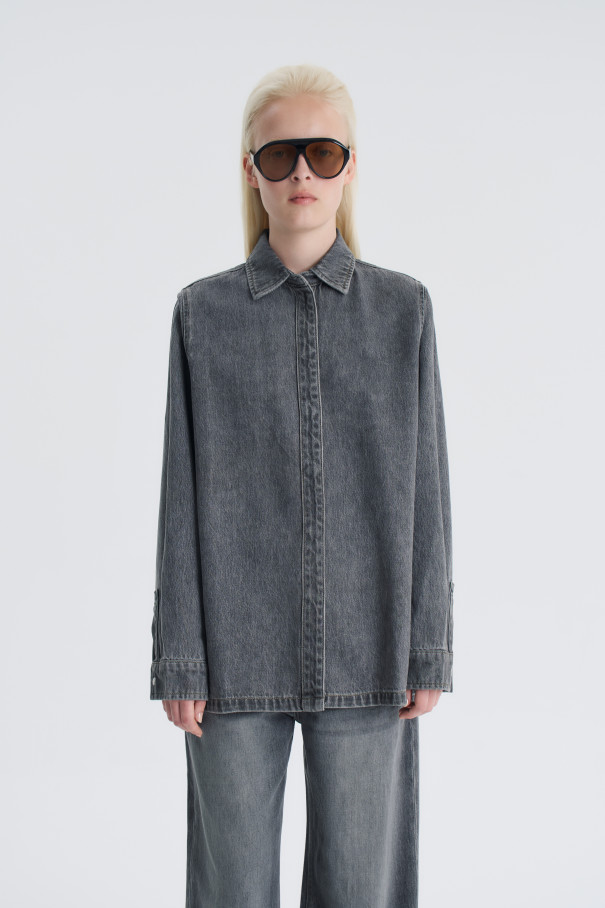 Рубашка Edith , серый, арт. FR26AW1SH000W310GR купить в интернет-магазине