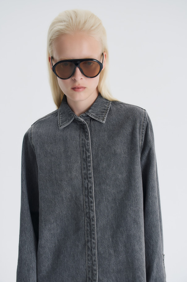 Рубашка Edith , серый, арт. FR26AW1SH000W310GR купить в интернет-магазине