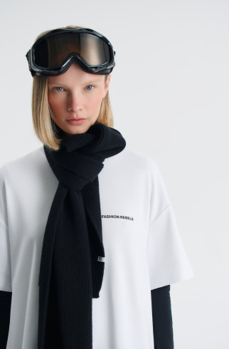 Шарф Alex , Черный, арт. FR25FW6SF000K200BL купить в интернет-магазине
