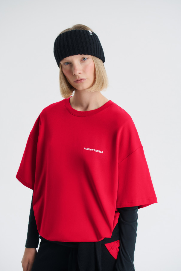 Футболка Rita , красный, арт. FR25FW1TS2P2K500RD купить в интернет-магазине