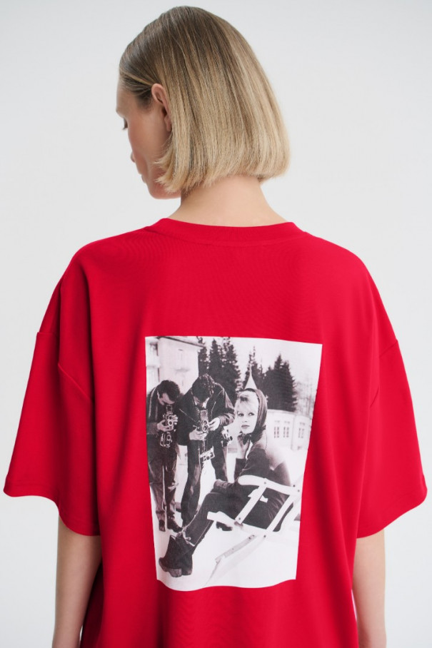 Футболка Rita , красный, арт. FR25FW1TS2P2K500RD купить в интернет-магазине