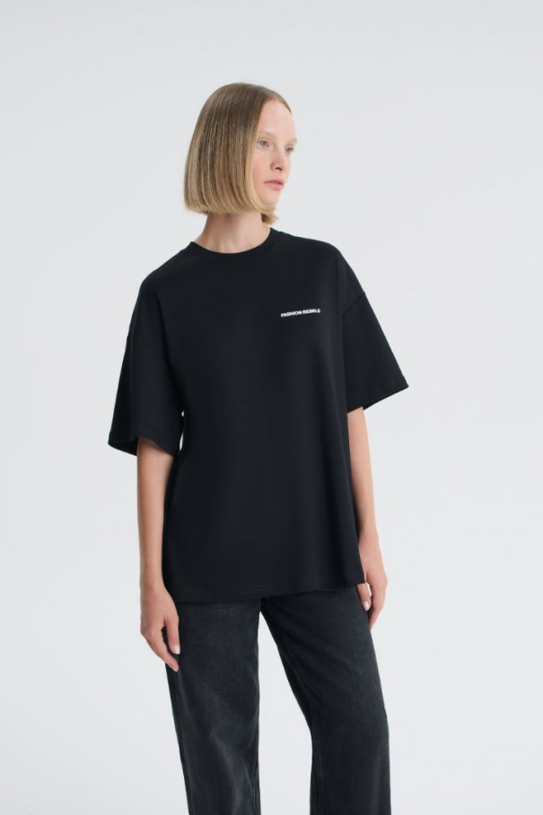 Футболка Rita , черный, арт. FR25FW1TS2P3K500BL купить в интернет-магазине