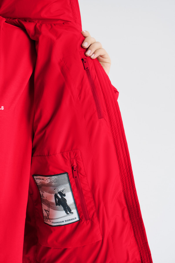 Пуховик Maggie , красный, арт. FR26AW1JK40PCW200RD купить в интернет-магазине