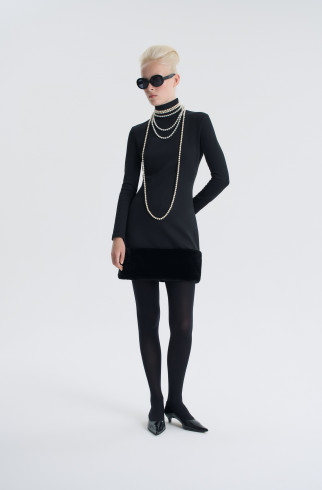 Платье Mon chaton , Черный, арт. FR25FW1DR410W530BL купить в интернет-магазине