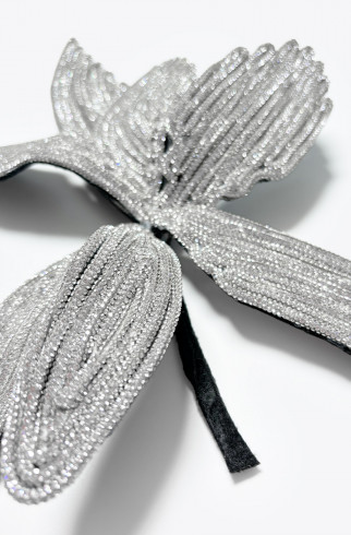 Брошь орхидея SLAVA , Серебряный, арт. 22475477 купить в интернет-магазине Брошь орхидея SLAVA , Серебряный, арт. 22475477 купить в интернет-магазине