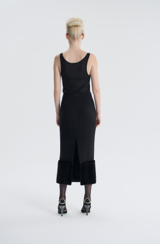 Юбка Ma chérie , Черный, арт. FR25AW1SK2FRK450BL купить в интернет-магазине