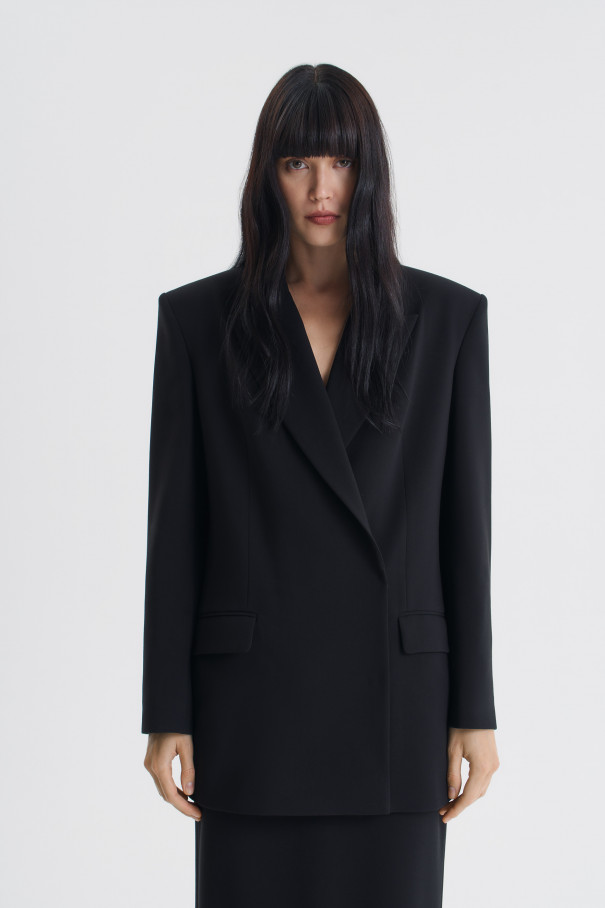 Жакет Mon chéri без меха , черный, арт. FR25AW1JC400K450BL купить в интернет-магазине