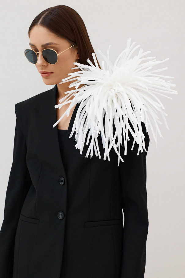 Брошь ACTINIA 25 см , молочный, арт. 22219122 купить в интернет-магазине