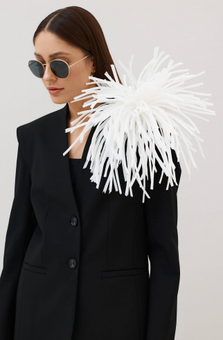 Брошь ACTINIA 25 см , Молочный, арт. 22219122 купить в интернет-магазине