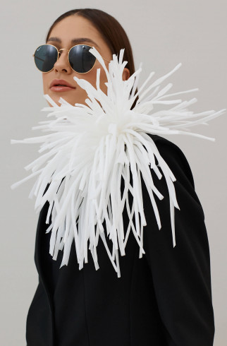 Брошь ACTINIA 25 см , Молочный, арт. 22219122 купить в интернет-магазине