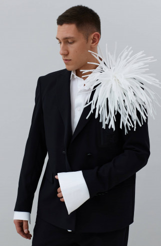 Брошь ACTINIA 25 см , Молочный, арт. 22219122 купить в интернет-магазине