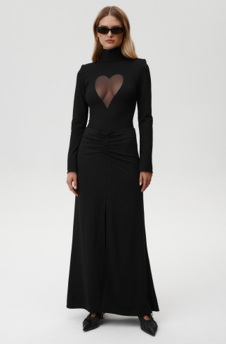 Боди Heart Out , Черный, арт. 840 купить в интернет-магазине