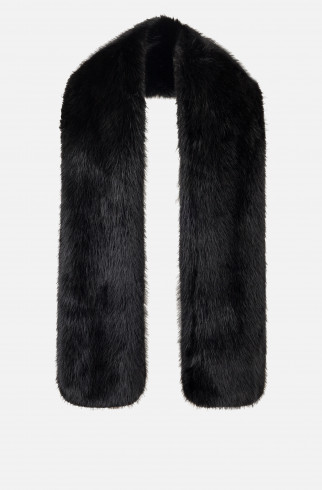 Горжетка меховая , Черный, арт. FR26NY1NP00W200BL купить в интернет-магазине