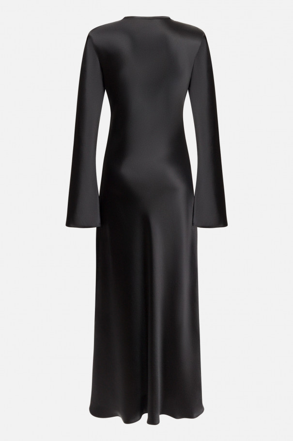 Платье с разрезом и кружевом , черный, арт. FR25FW1DR43LCW540BL купить в интернет-магазине