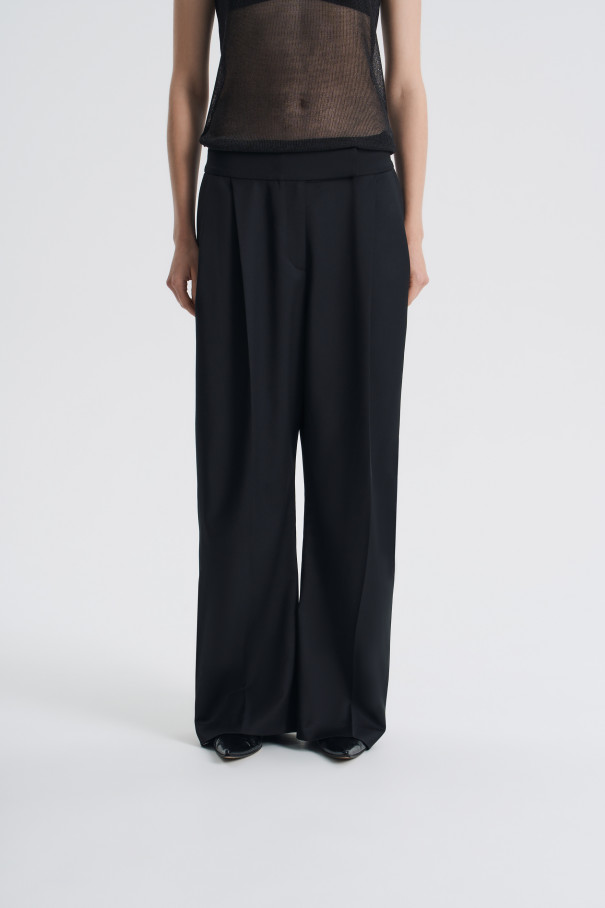 Брюки оверсайз , черный, арт. FR26NY1PN100W210BL купить в интернет-магазине