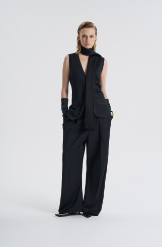 Брюки оверсайз , Черный, арт. FR26NY1PN100W210BL купить в интернет-магазине