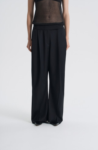 Брюки оверсайз , Черный, арт. FR26NY1PN100W210BL купить в интернет-магазине