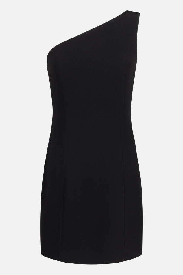 Платье на одно плечо , черный, арт. FR26NY1DR50FLW530BL купить в интернет-магазине