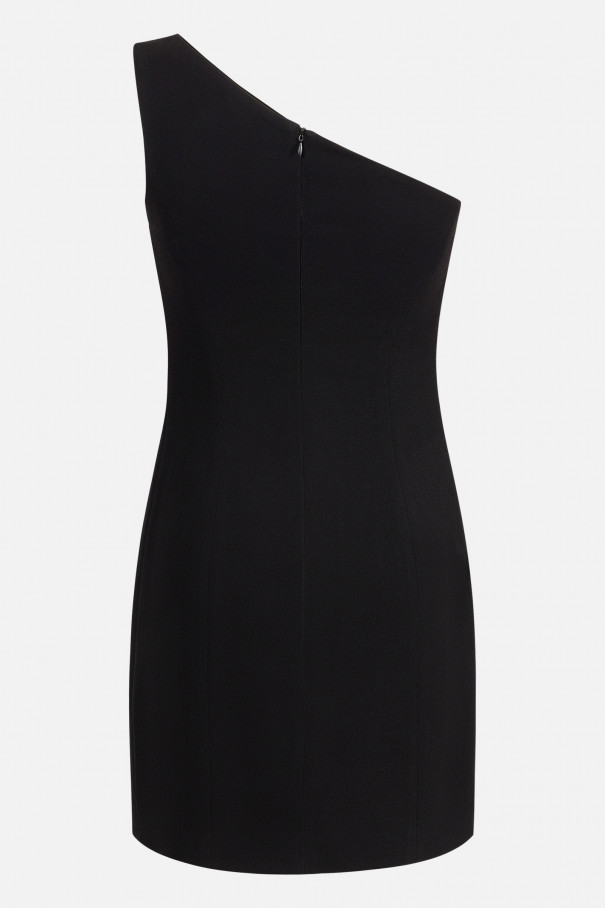 Платье на одно плечо , черный, арт. FR26NY1DR50FLW530BL купить в интернет-магазине