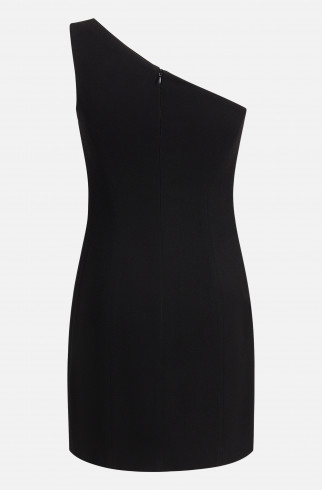 Платье на одно плечо , Черный, арт. FR26NY1DR50FLW530BL купить в интернет-магазине