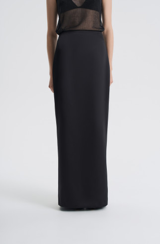 Юбка макси из тафты , Черный, арт. FR26NY1SK120W530BL купить в интернет-магазине