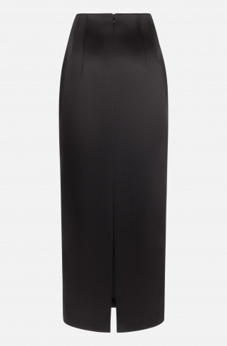 Юбка макси из тафты , Черный, арт. FR26NY1SK120W530BL купить в интернет-магазине