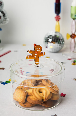 Коробка для печенья Gingerbread with Christmas hat ,  арт. 935209583 купить в интернет-магазине