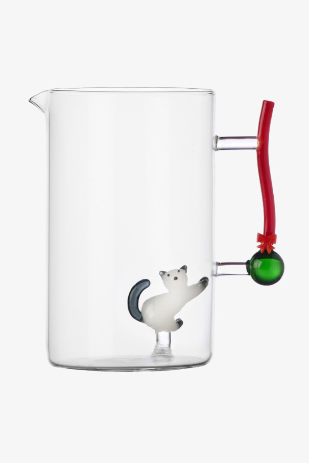 Кувшин Cat & Christmas ball , прозрачный, арт. 935209343 купить в интернет-магазине