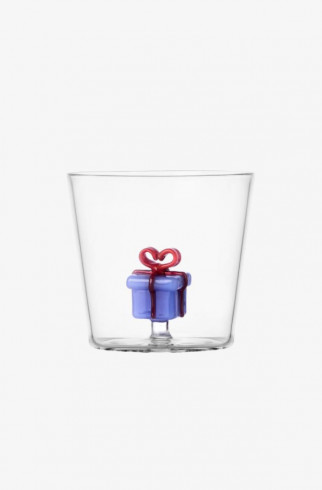 Стакан Light blue Gift , Прозрачный, арт. 935209517 купить в интернет-магазине