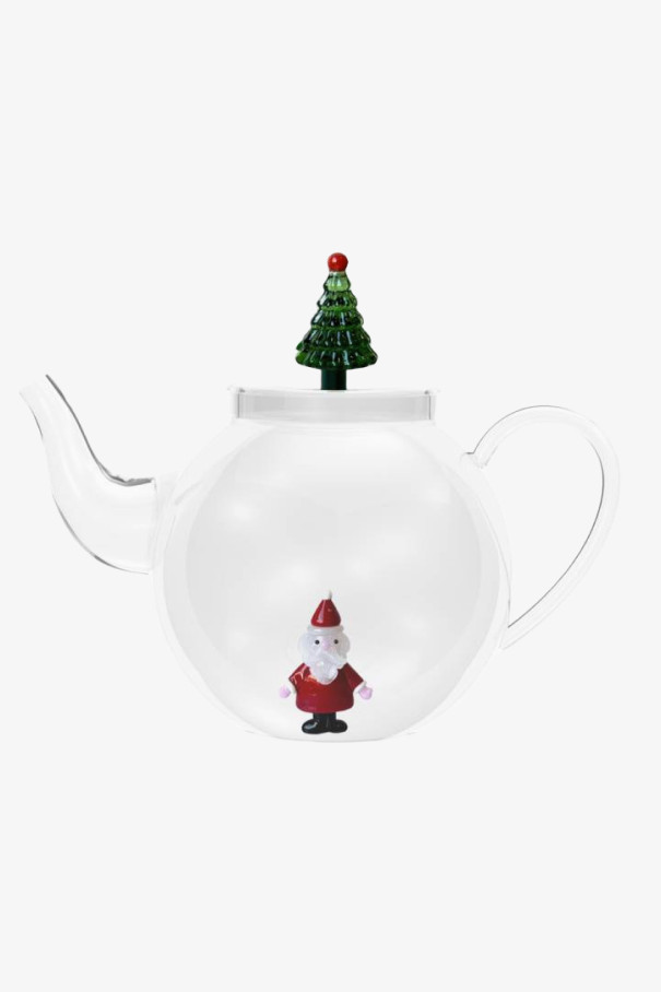 Чайник с крышкой Santa Claus & Christmas tree , мультицвет, арт. 935209534 купить в интернет-магазине