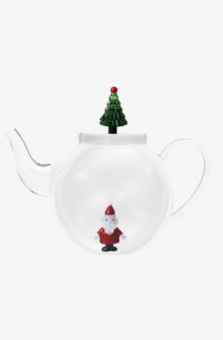 Чайник с крышкой Santa Claus & Christmas tree , Мультицвет, арт. 935209534 купить в интернет-магазине