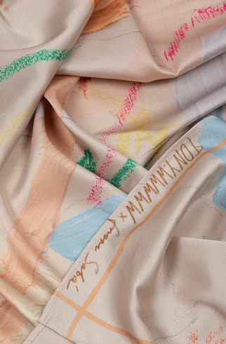 Платок drop#37 , Мультицвет, арт. FSSC37PO85DM купить в интернет-магазине