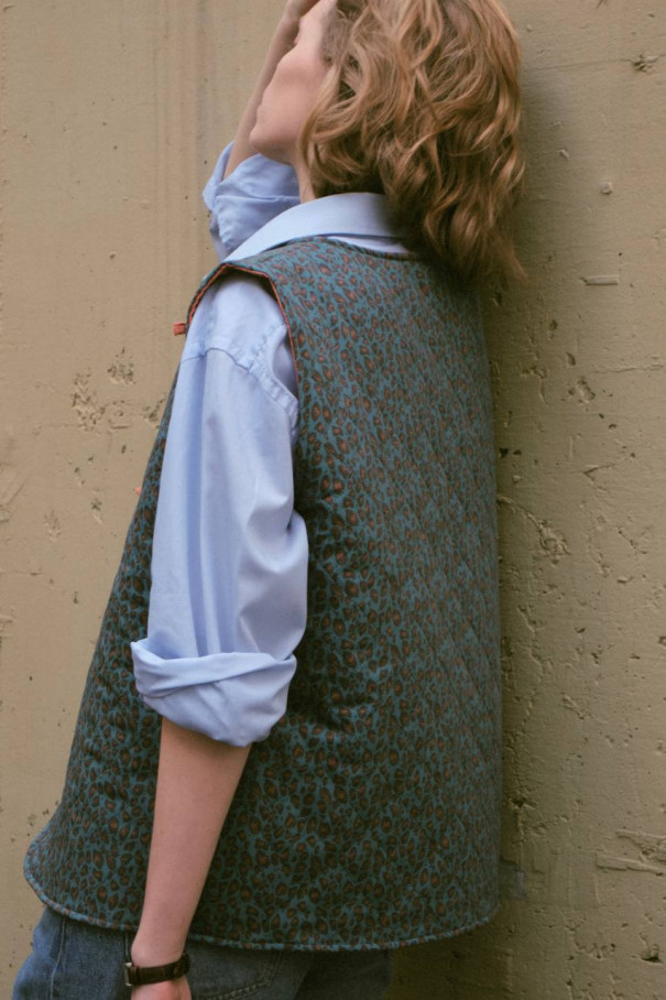 Жилетка двухсторонняя , мультицвет, арт. FSWCDVPEOSDM купить в интернет-магазине