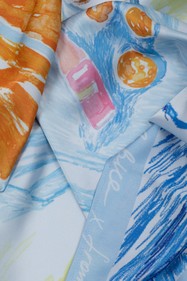 Платок Яндекс лавка х fromSabá , мультицвет, арт. FSBY купить в интернет-магазине