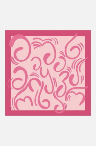 Платок drop#27 , Мультицвет, арт. FSSC27PO80DM купить в интернет-магазине