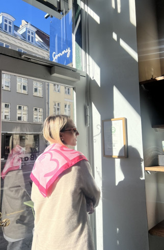 Платок drop#27 , Мультицвет, арт. FSSC27PO80DM купить в интернет-магазине