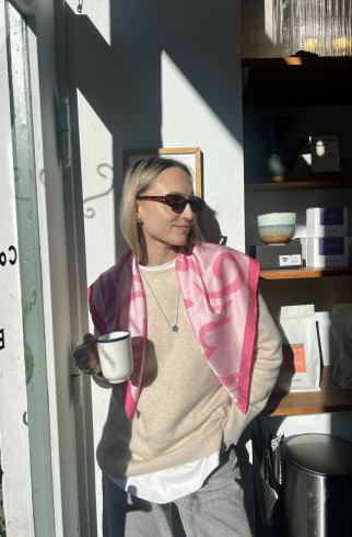 Платок drop#27 , Мультицвет, арт. FSSC27PO80DM купить в интернет-магазине