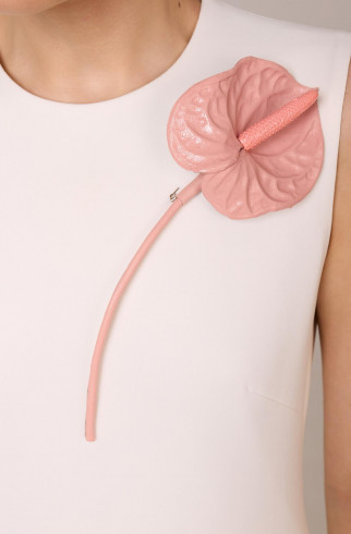 Брошь Антуриум, розовый , Розовый, арт. 36473656 купить в интернет-магазине