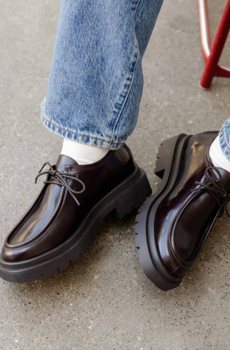 Дерби Bobbies Noreen , Темно-коричневый, арт. S-W25WO-NRE04 купить в интернет-магазине