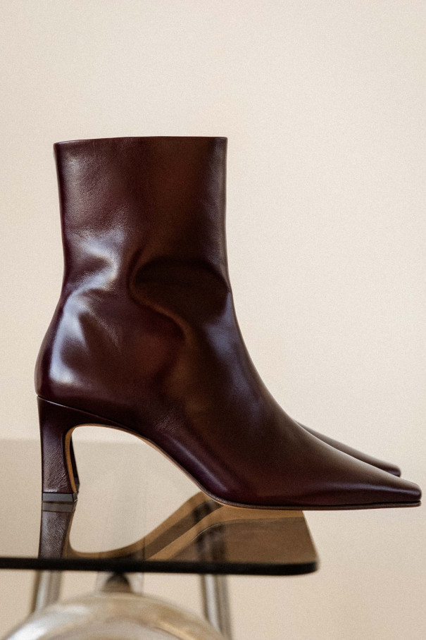 Ботильоны Bobbies Émilie , бордовый, арт. S-W25WO-EMI03 купить в интернет-магазине