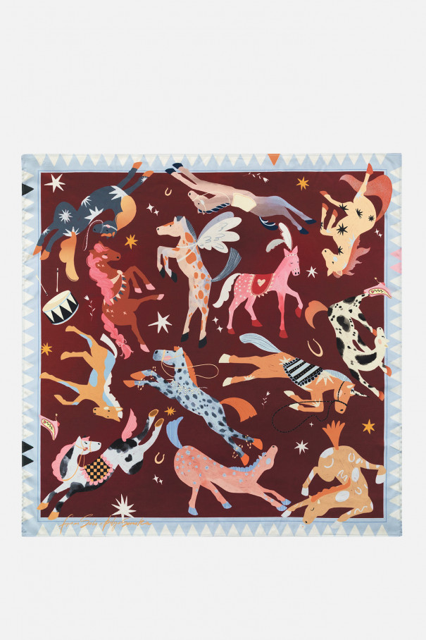 Платок drop#43 , мультицвет, арт. FS-12261 купить в интернет-магазине