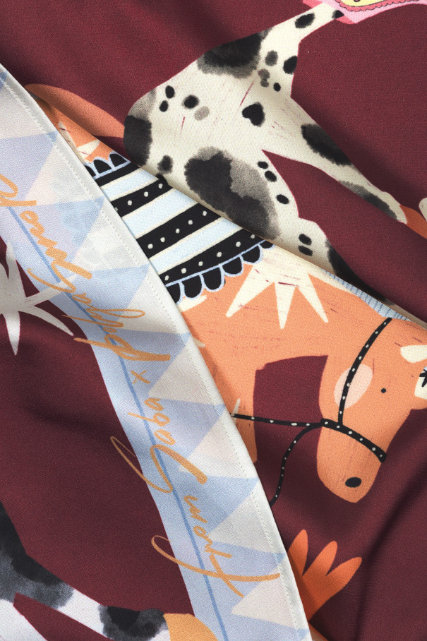 Платок drop#43 , мультицвет, арт. FS-12261 купить в интернет-магазине