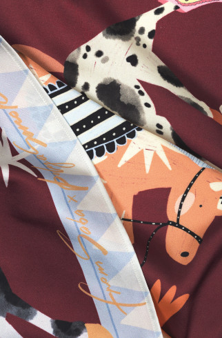 Платок drop#43 , Мультицвет, арт. FS-12261 купить в интернет-магазине