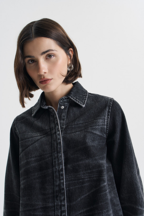 Рубашка , черный, арт. FRASSSHJ00BL купить в интернет-магазине