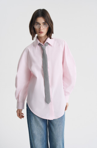 Галстук в полоску , Мультицвет, арт. FRASSTE00MLT купить в интернет-магазине