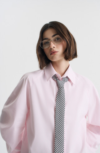 Галстук в полоску , Мультицвет, арт. FRASSTE00MLT купить в интернет-магазине