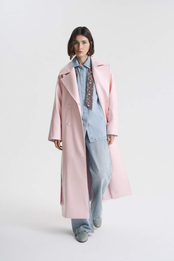 Тренч Hong Kong , розовый, арт. FRASSTR00PN купить в интернет-магазине